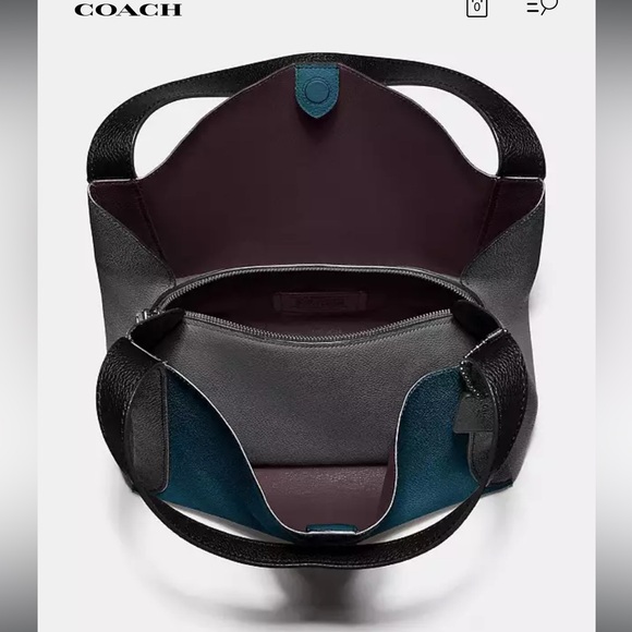 Coach Hadley Hobo In Color block 76088 in very good preowned condition - Picture 11 of 12